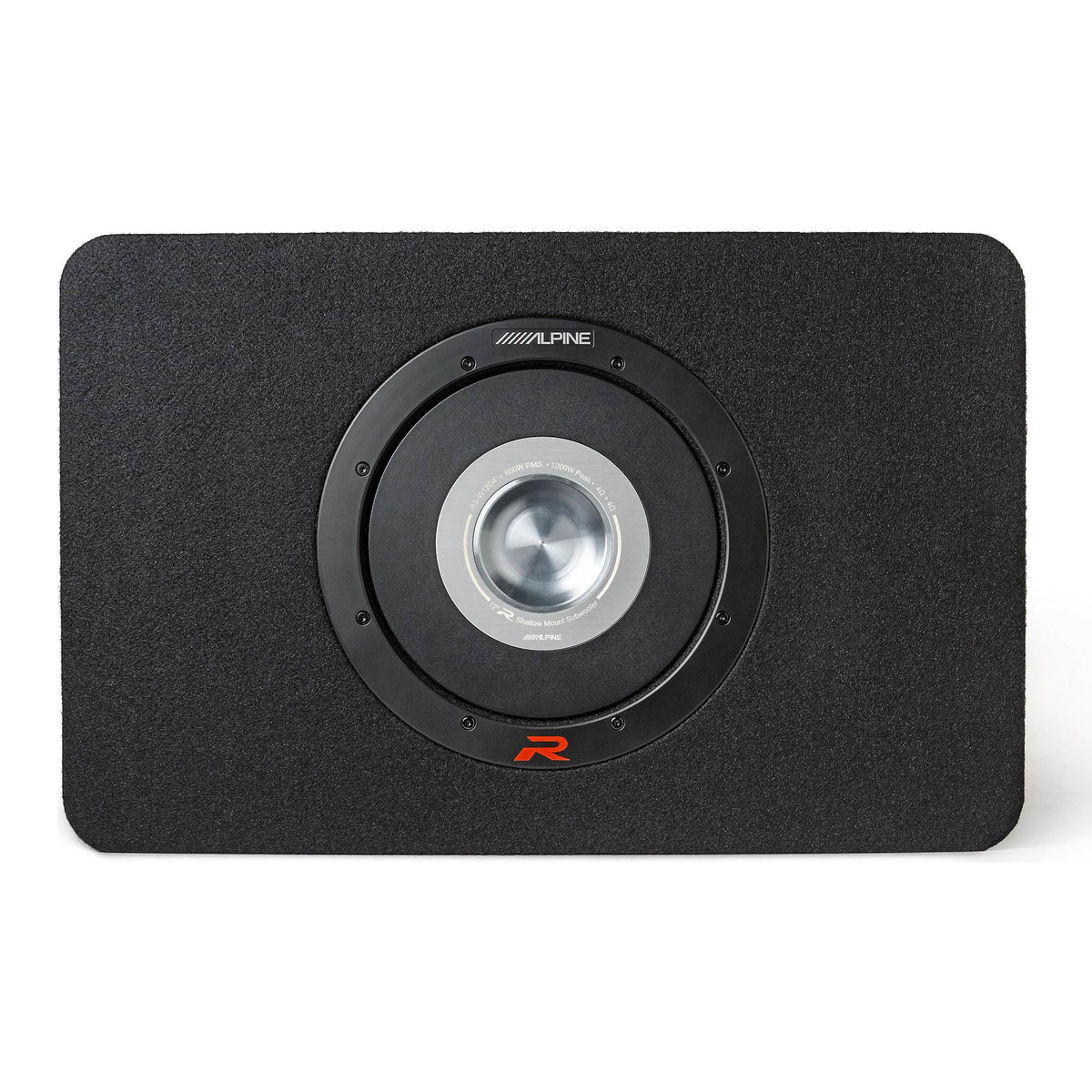 Alpine RS-SB12 12 in Sub Enclosure R2-A75M Amp Bundle