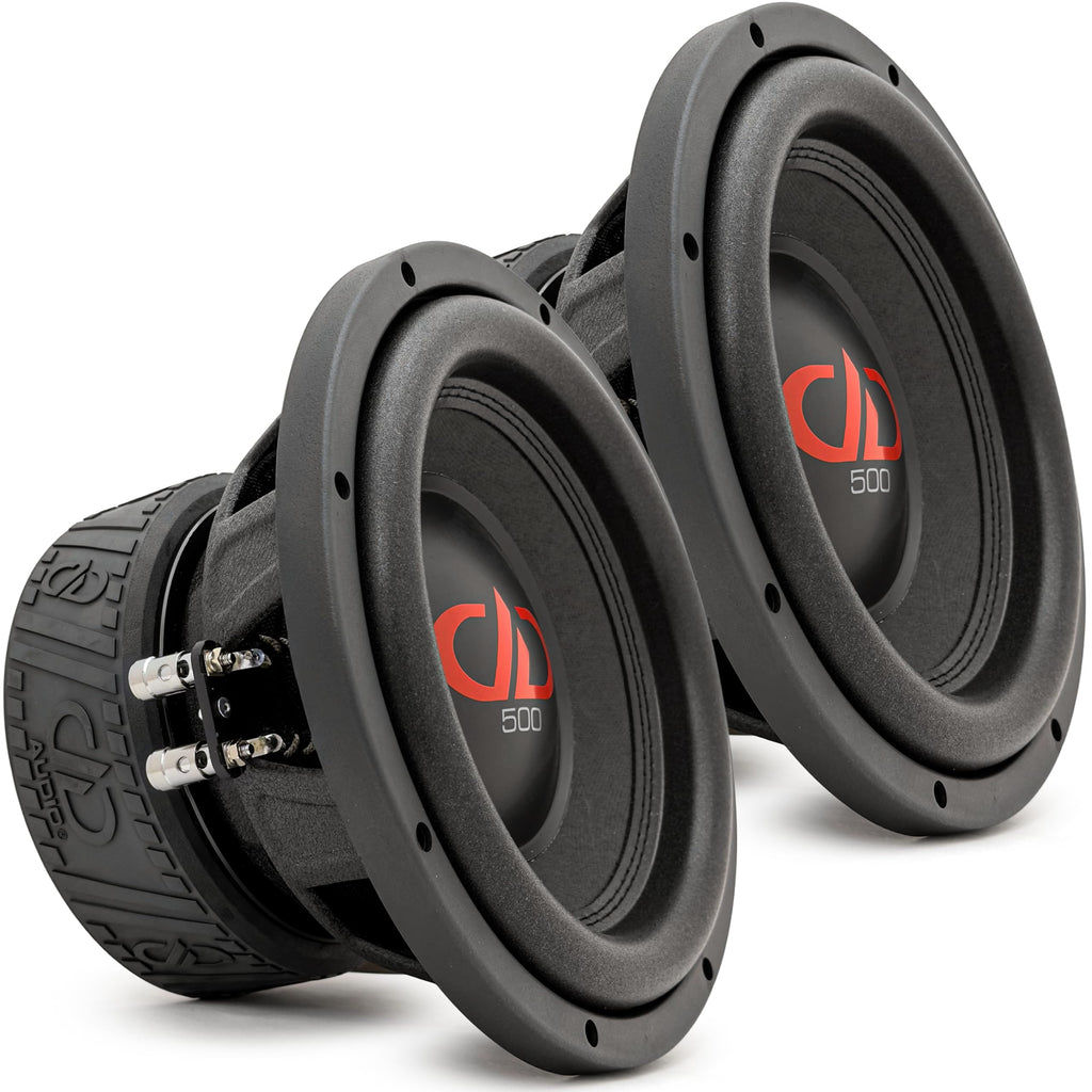 Digital Designs DD Audio 510E-D2 10" 2100W Dual 2-Ohm Car Subwoofers (Pair)