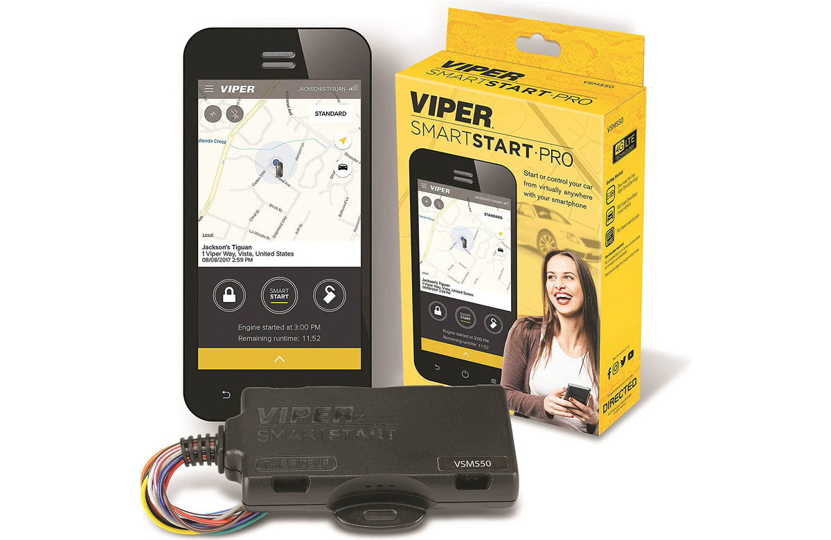 Clifford 5606X 1 Way Vehicle Alarm and Remote Start System Bundled with + (1) VSM550 Smartstart Interface