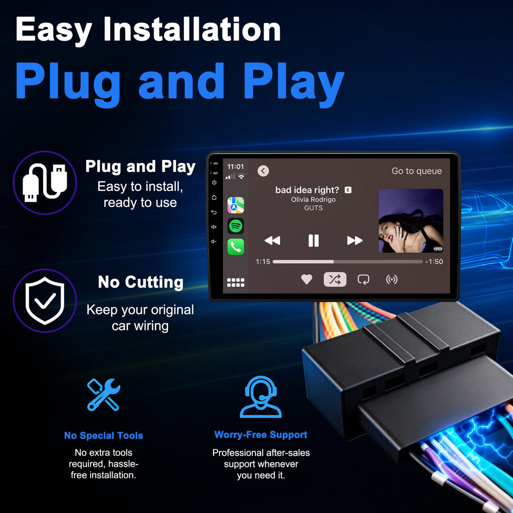 64GB Car Radio for Chevy Silverado 2014-2018, 10.2" IPS Touchscreen
