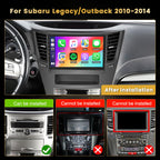 8Core 6+128GB 9" Android 15 Car Stereo for Subaru Legacy Outback 2010-2014