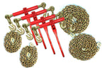5/16" Transport Package - (4) Ratchet Binders - (2) 10' & 20' Foot Chains