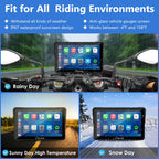 CARPURIDE W702BS for BMW Moto CarPlay & A-Auto Data Reading, Native Wonder