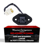 Master Tailgaters Replacement for Mitsubishi Lancer (2008-2014) Backup Camera OE Part # 8781A062, 8781A053