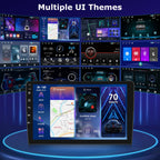 [4+64G] Upgrade Radio for Chrysler Town & Country 2001-2007: NHOPEEW 10.1 inch IPS Touchscreen Android Radio - Wireless Carplay and Android Auto, Custom Homepage, DSP/EQ, 5G/WiFi + Backup Camera