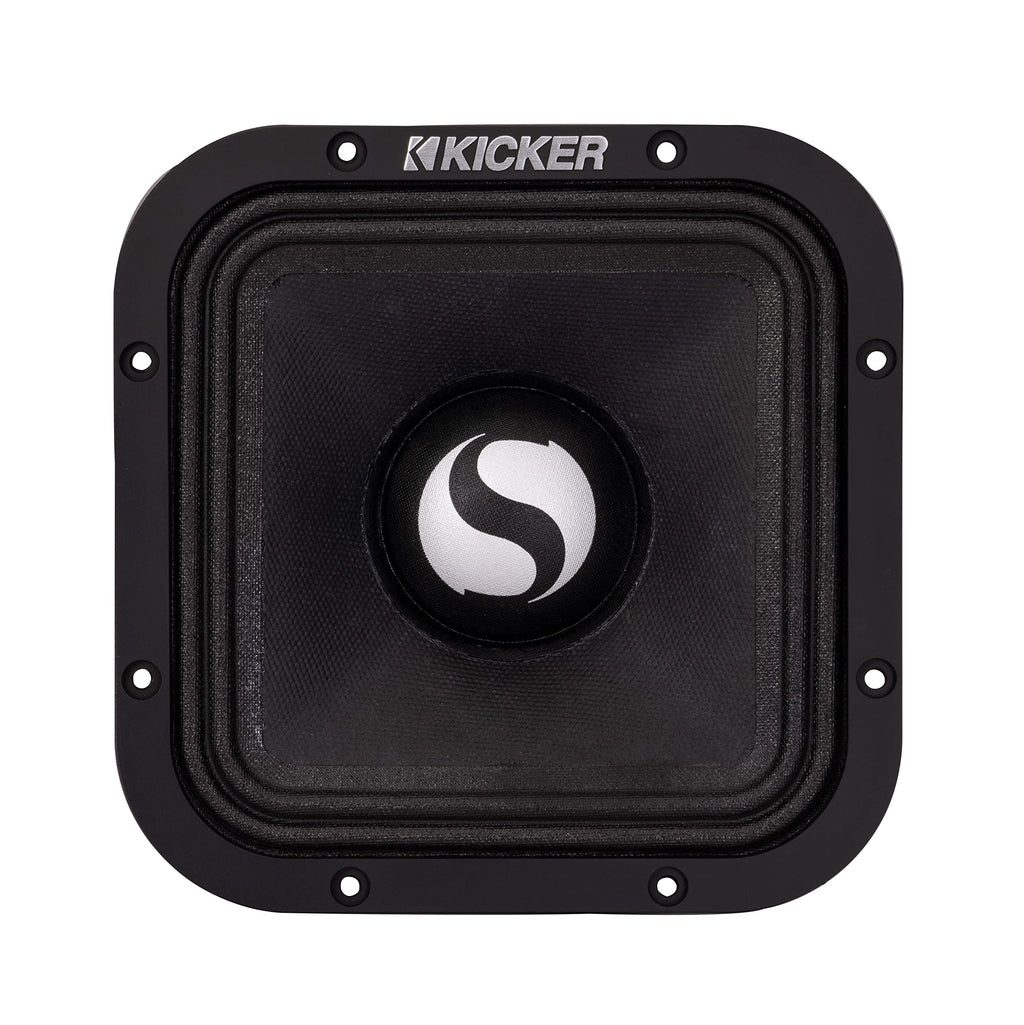 Kicker 49ST9MR8 9" Street Series Square Mid-Bass, Pair, 8ohm (Renewed)