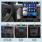 9.7" Car Stereo Radio for Chevy Avalanche 2007 2008 2009 2010 2011 2012 2013, Android 13 Touchscreen GPS Navigation Head Unit with 4+64GB ROM,Support Bluetooth,DSP, Mirror Link, SWC, Backup Camera