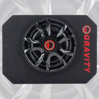 Gravity GSC-W12P 1200 Watts Max Power 600W RMS 12 Inch Car Audio Compact Under Seat Slim Powered Stereo Subwoofer Enclosure 12" Elite Sub Great for All Vehicles