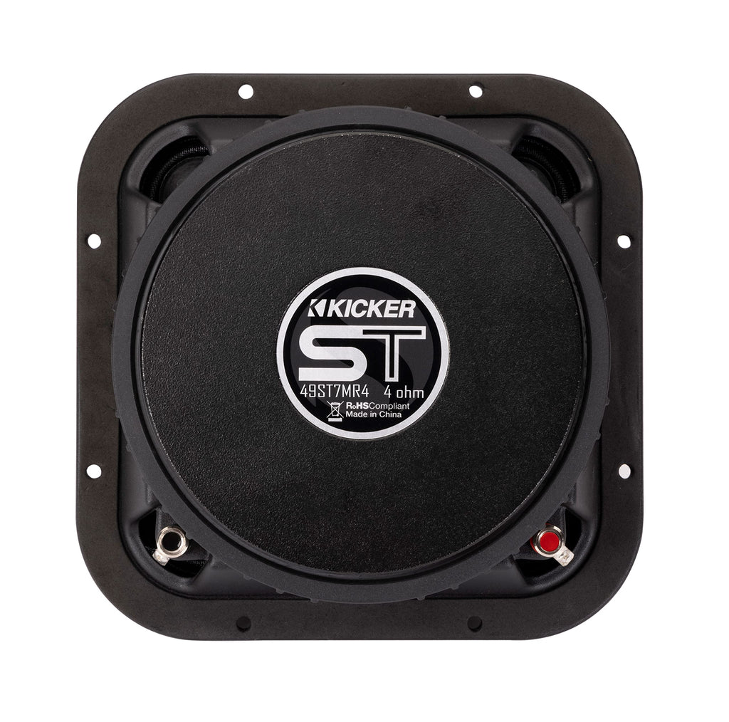 Kicker 49ST9MR8 9" Street Series Square Mid-Bass, Pair, 8ohm (Renewed)