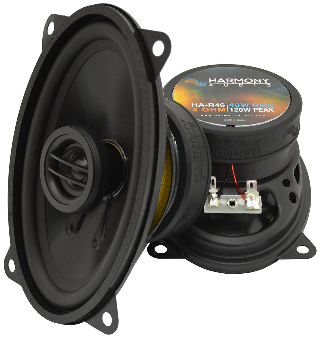 Harmony Audio Fits 1994-1998 VW Golf 6.5" 4" 4x6 Speaker Upgrade Bundle