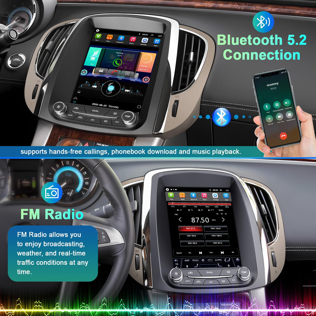 Car Stereo Radio Android GPS Navi for Buick Lacrosse 2009 2010 2011 2012