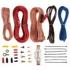 MTX RT8PT 8" Amplified Vented Tube Box Subwoofer & Wiring Kit