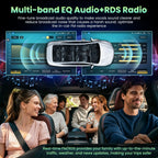 8Core 4+64GB Android 15 Car Radio Stereo for Chevy Silverado 2007-2013 GMC Sierra Yukon 10" Head Unit 1280 * 800 IPS Touchscreen, CarPlay & Android Auto, FM/AM, Backup Camera, Plug and Play