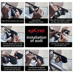 4K & Rear 1080P Dash Cam for Audi 2019-2026(Model A),Integrated OEM Look