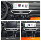 DUDUAUTO DUDU7 Radio Stereo for Kia K3 Cerato Forte 2019-2022, 2K 12.3" Screen 8 Core 8+128GB Head Unit GPS Navigation with Car-Play/Android Auto/FM/AM/SWC/DSP/Support 360 Camera
