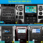 Car Radio for Ford F150 2009-2014: Octa-Core 4GB+64GB Stereo Replacement