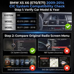 RicoRich 10.25" Linux Screen for BMW X5 X6 E70 E71 CIC 2010-2013