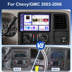 9 Inch Car Stereo for Silverado, Sierra, Suburban, Tahoe 2003-2006