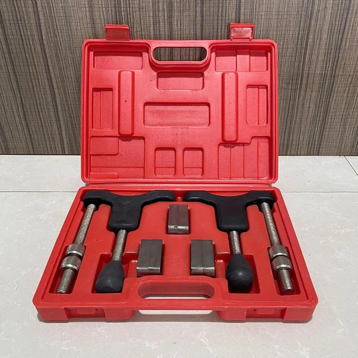 Integrated Half Shaft Sleeve Thread Repair Tool Kit, Universal External Bolt Thread Repair Tool, Quick Adjustment Restorer with 30-110mm Adjustment Range for Automotive Use