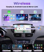 Rimoody 4G+128G Android Car Stereo for Honda Acura MDX Radio 2007-2013