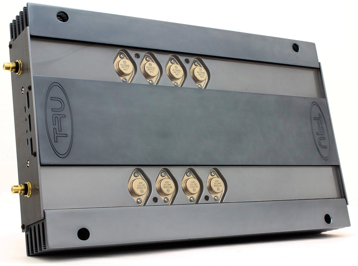 B22-S Stage 2 KIT - TRU Technology 2-Channel 2 x 200W RMS Class AB Billet Series Power Amplifier