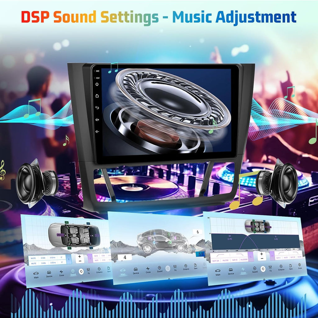 Android Car Stereo for BMW 1 Series E87 E81 E82 E88 2008-2012 (Auto A/C)