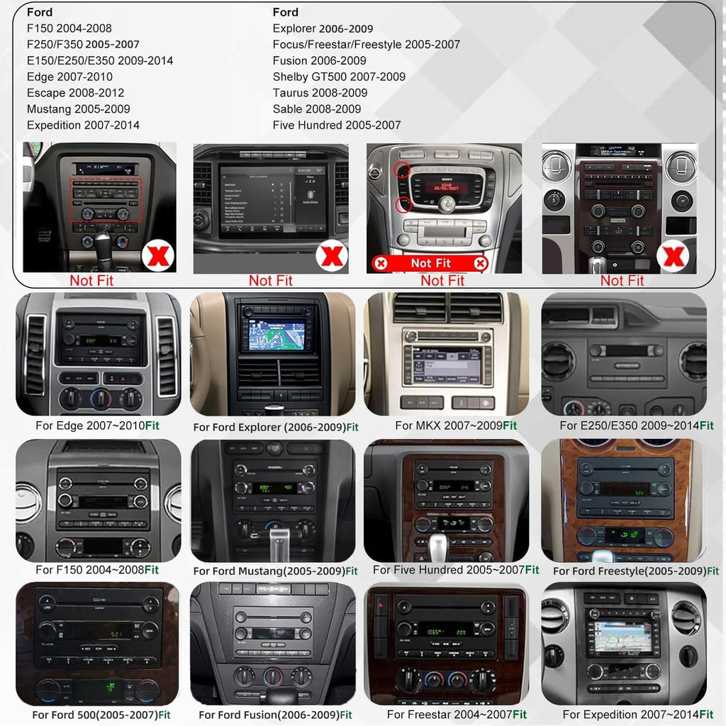 Car Radio for Ford Escape/Explorer/Fusion 2006-2009 F150 F250 /F350