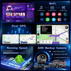 4+128GB Android 15 Car Stereo for Chevrolet Chevy Trax 2014 2015 2016, 9 Inch Incell Touchscreen Wireless CarPlay & Android Auto, Bluetooth, GPS Navigation, 5G WiFi, FM/RDS, AHD Backup Camera