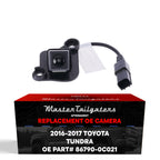 Master Tailgaters Replacement for Toyota Tundra (2016-2017) Backup Camera OE Part # 86790-0C021