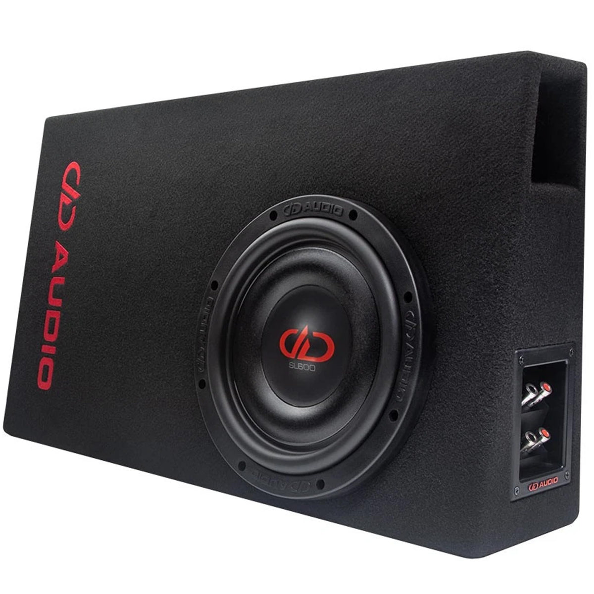 Digital Designs DD Audio LE-SL610T.1 10" Slim Subwoofer 600W RMS MDF Ported Enclosure Bass Box