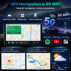 8 + 32GB ROM Android 15 Car Radio for Dodge Ram 1500 2500 3500 2002-2005