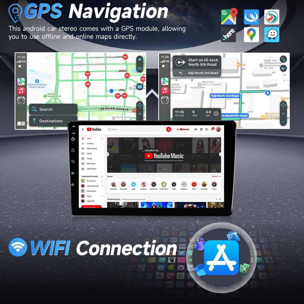 8Core+64G Android Car Radio for Ford Transit 2013-2019