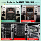 12.1 inches 8 Core Car Radio for Ford F150 2013 2014 (4+64G)