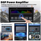 4+64G 9 Inch QLED Touch Screen Car Stereo for GMC Sierra Yukon 2003-2006