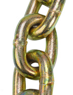 4 Pack 3/8" x 20' G70 Welded Steel Tow Chain Binder Tie Down Binder Chain