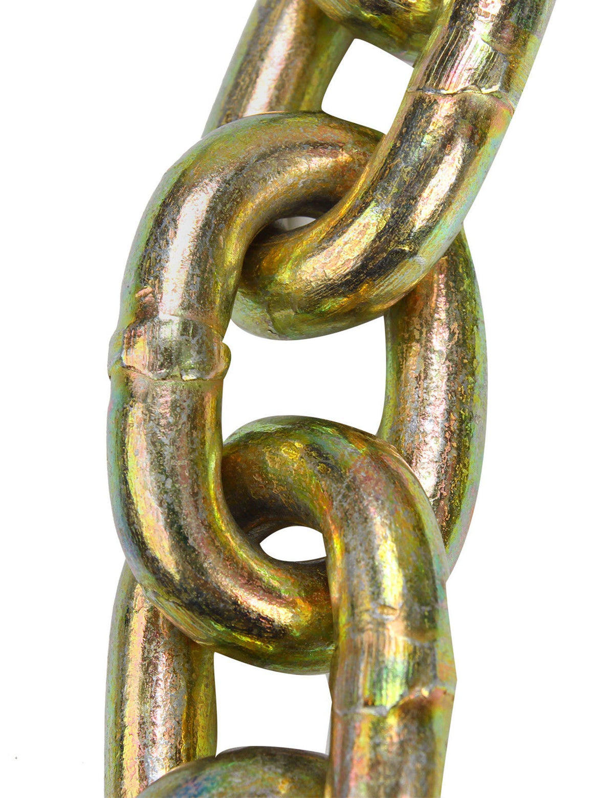 4 Pack 3/8" x 20' G70 Welded Steel Tow Chain Binder Tie Down Binder Chain
