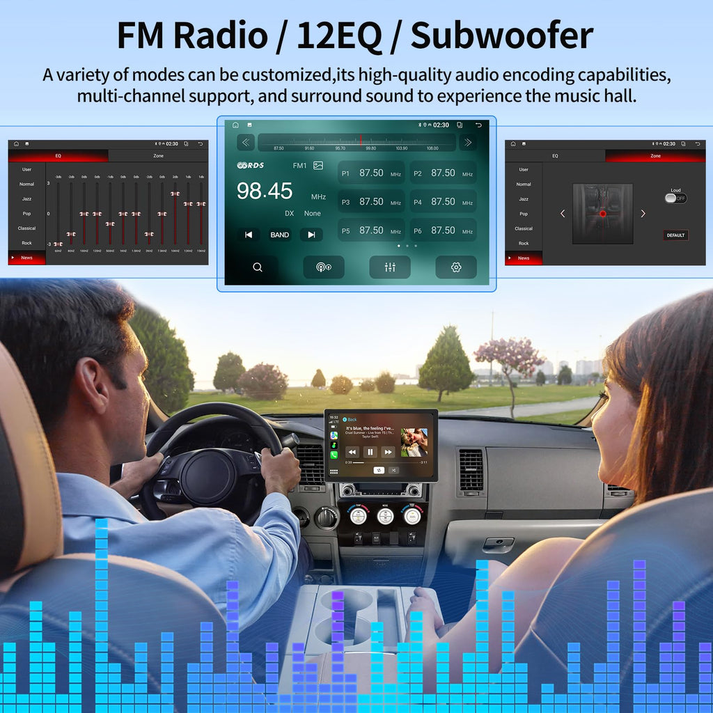 Car Stereo Radio for Toyota Tundra 2007-2013 Sequoia 2008-2018 Support JBL