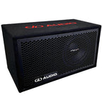 Digital Designs pkg DD Audio UE-10.1 Single 10" Ported Enclosure + SW10-D4 10" 600W Dual 4-Ohm Car Subwoofer