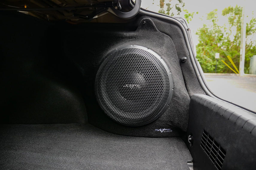 Skar Audio Single 12" Loaded Sealed Subwoofer Enclosure Compatible with 2015-2019 Hyundai Sonata Vehicles