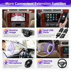 for Chevrolet Tahoe Suburban GMC Yukon 2007-2013 Radio Stereo Carplay Auto