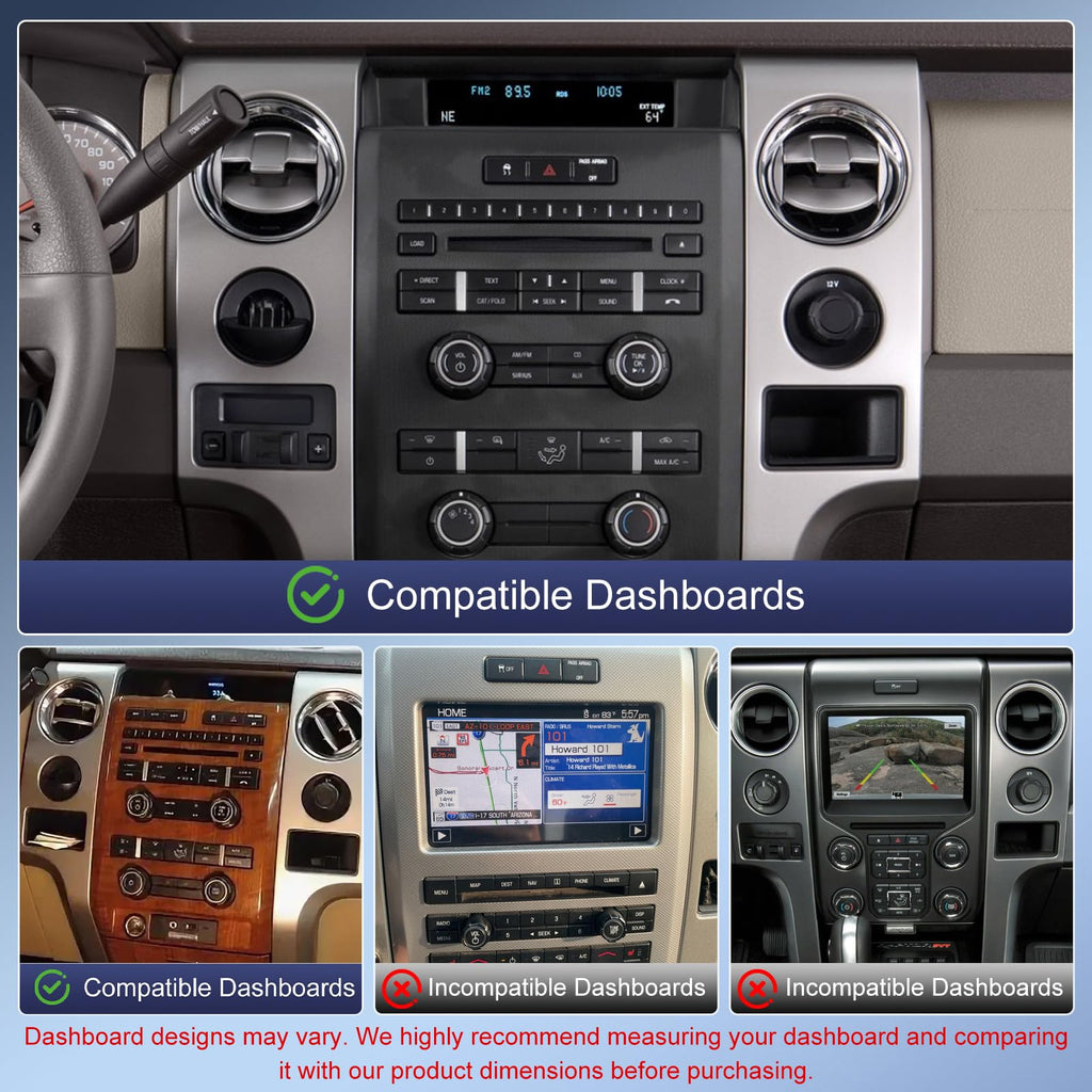 Android 15 Car Stereo for Ford F150 2009 2010 2011 2012 2013 2014