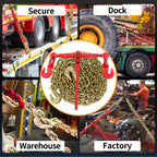 Ratchet Chain Binder & Chain 3/8" x 20' Chain