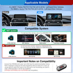 XTRONS 12.3 Inch Android 14 Snapdragon 680 Car Stereo for BMW F30/F31/F32/F33/F34/F35/F36 (2013-2016) NBT iDrive 4.0, IPS Touch Screen 8+128GB Car Radio GPS Navigation Wireless CarPlay Android Auto