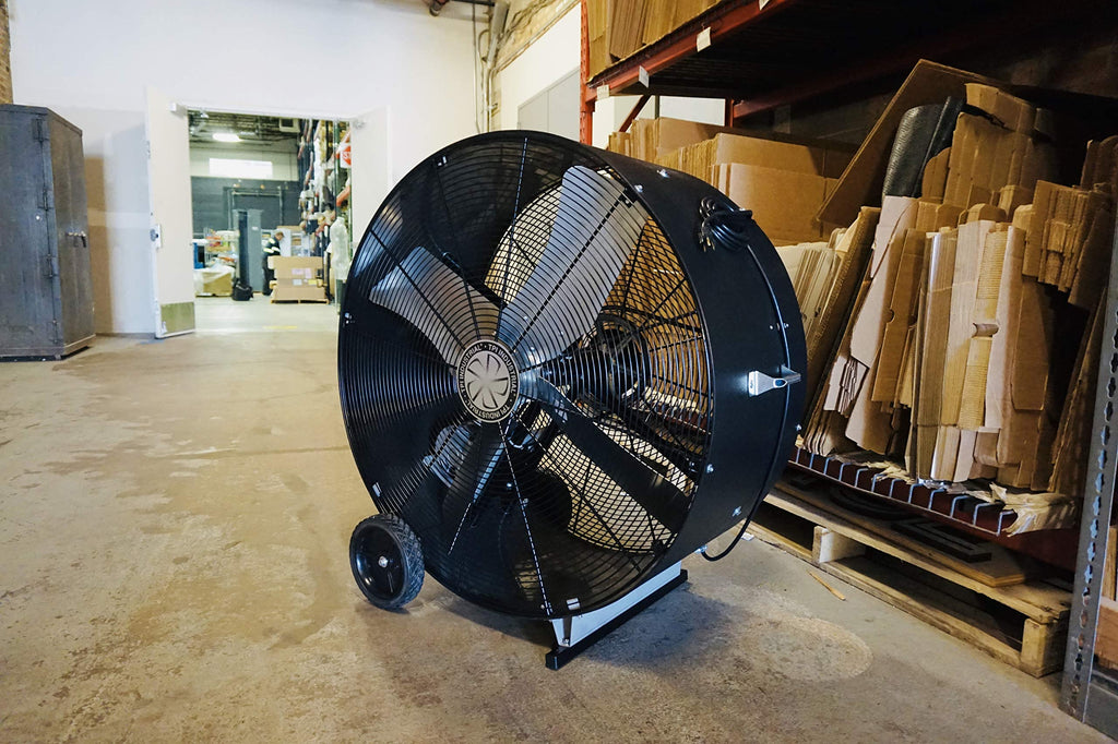 TPI Corporation PB-36-B Standard Belt Drive Portable Blower – Single Phase, 36" Diameter, 120 Volt for Heating, Ventilating. Heating Accessories (PB36-B)