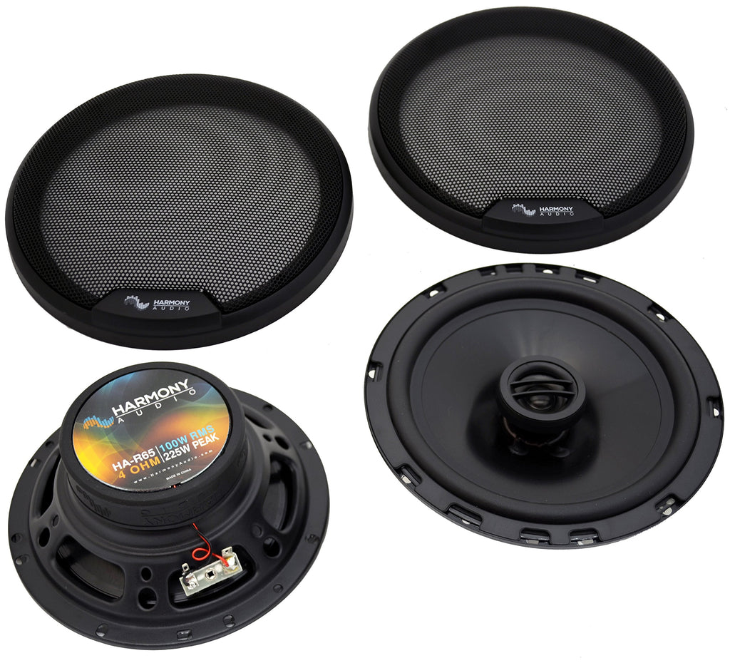 Harmony Audio Fits 1994-1998 VW Golf 6.5" 4" 4x6 Speaker Upgrade Bundle