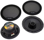 Harmony Audio Fits 1994-1998 VW Golf 6.5" 4" 4x6 Speaker Upgrade Bundle