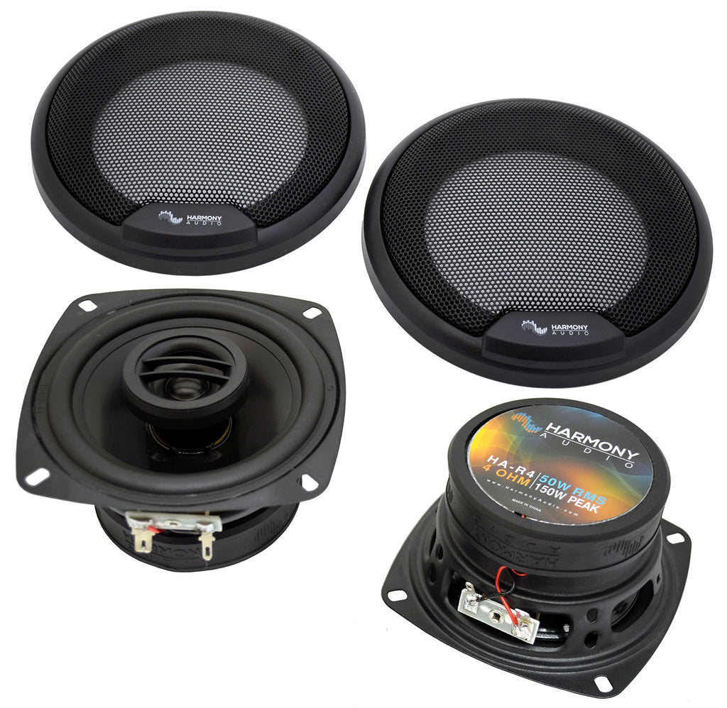 Harmony Audio Fits 1994-1998 VW Golf 6.5" 4" 4x6 Speaker Upgrade Bundle