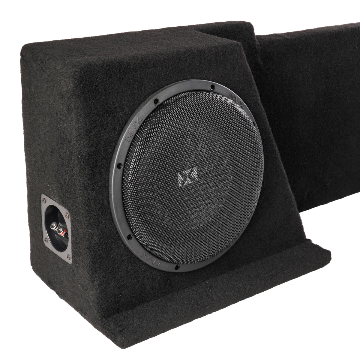NVX Dual 12" Loaded Sub Box for Silverado/Sierra Extended Cab 2008-2013