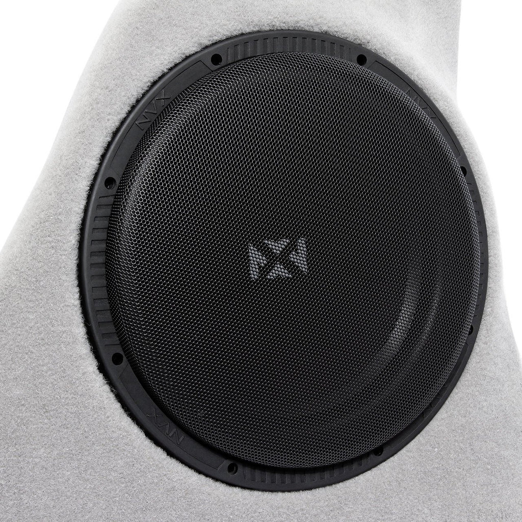 NVX Single 10" Loaded Subwoofer Box for Toyota Prius 2010-2015